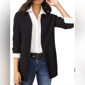 J. McLaughlin Kori Cardigan Black Women’s XS